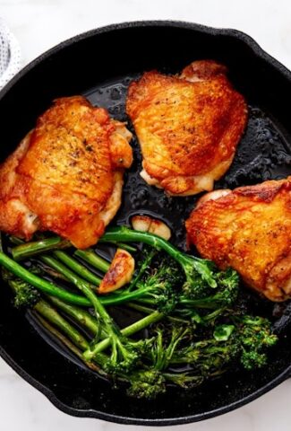 Baked Chicken Thigh Broccoli