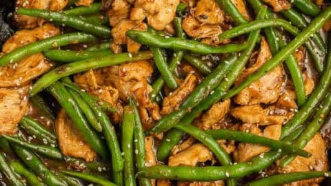 Chinese Chicken String Beans