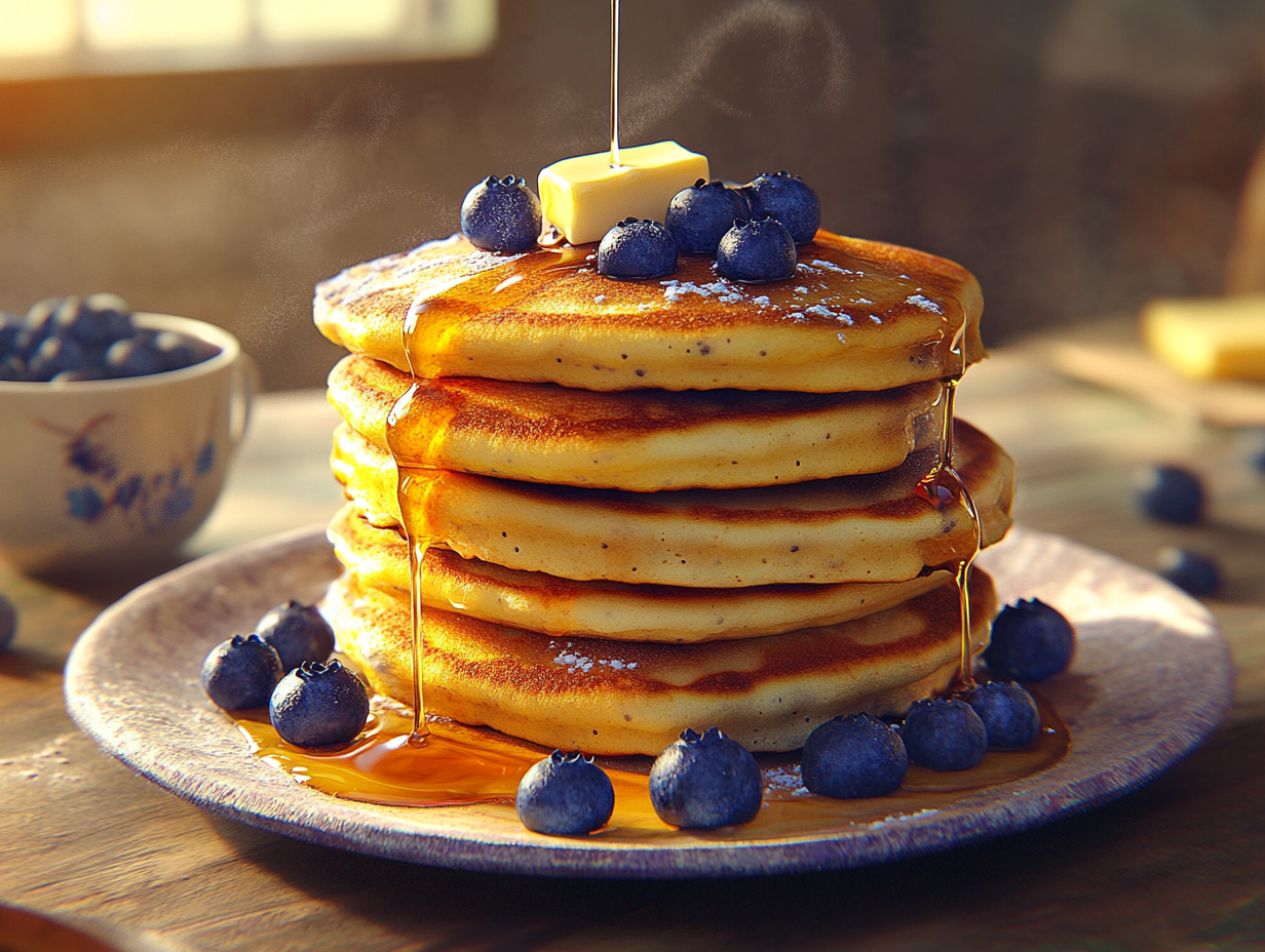 Blueberry Pancakes