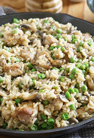 Mushroom and Chicken Rice Recipe