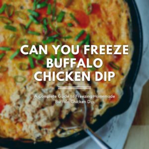 Freeze Chicken Wing Dip