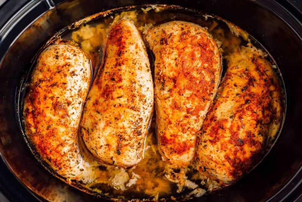 Cooking Crock Pot Frozen Chicken Breast