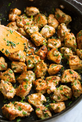 diced chicken recipes