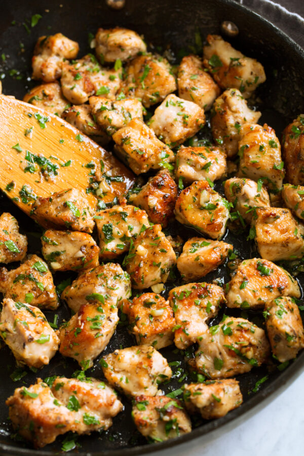 diced chicken recipes