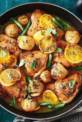 Lemon Chicken with Potatoes